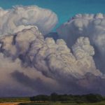 Shadow Player oil painting thunderstorm david holland